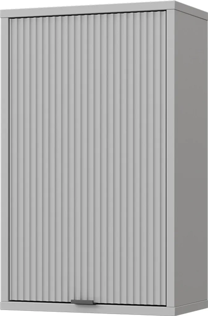 Mobiletto Pensile Bagno Grigio Vicco Eliza 40x65cm - Elegante