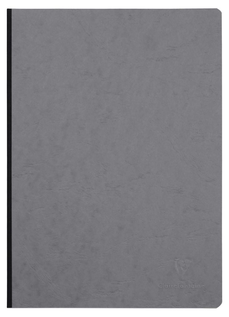 Clairefontaine Heft AgeBag A4 Leinen kar 96Bl gr