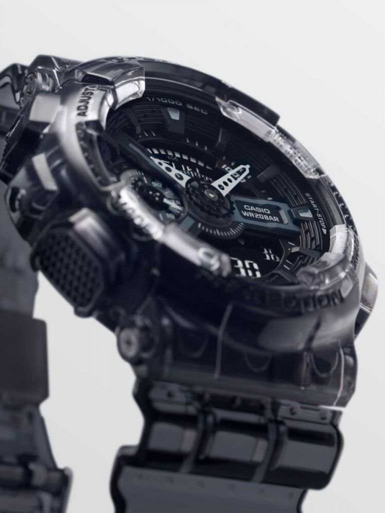 Orologio Casio G-Shock GA-110SKE-8AER Uomo – Analogico-Digitale, Quarzo, Cassa 50mm, Resistente 200m, Nero