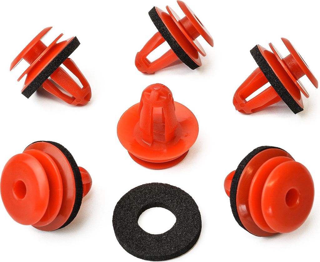 10x Befestigungs Halterungs Clip mit Dichtung für Türverkleidung für MINI BMW | 07146962771