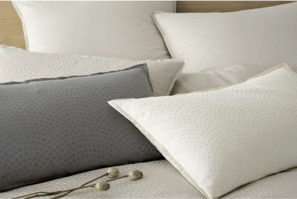 elegante Mako-Satin-Kissenbezug einzeln 2364 Air Farbe Greige Größe 80x80