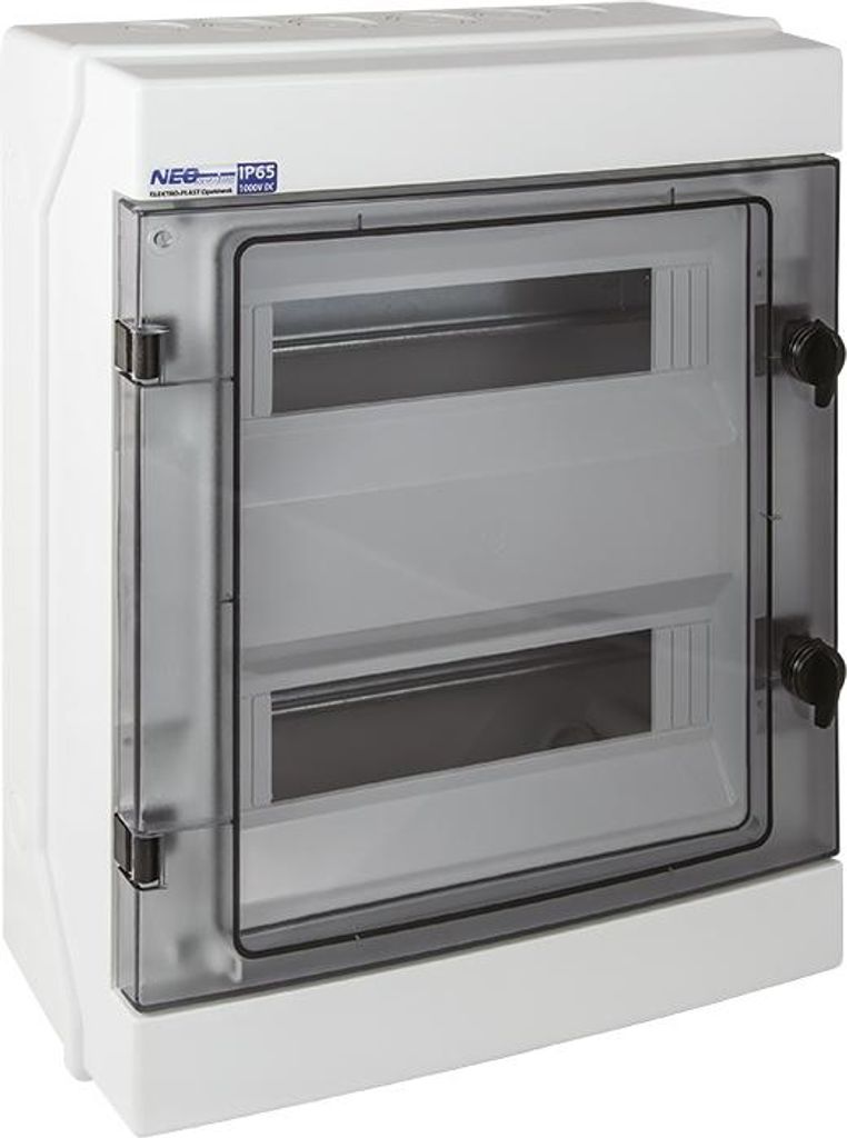 Aufputz-hermetischer Anreihverteiler 2 x 12-fach IP65 RH Produktbild 