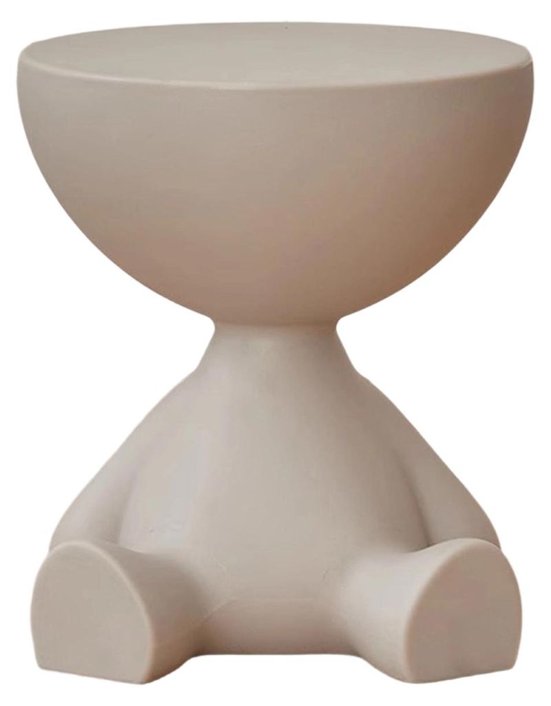 Runder Couchtisch mit Staufach, runder Beistelltisch für Schlafzimmer, Küche, Wohnzimmer, kleine Räume, Sofa, Nachttisch, Schreibtisch