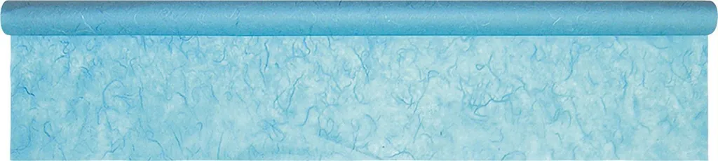 Carta Seta di Paglia Heyda Blu 70x150cm - Decorazione Luxury per Arredo