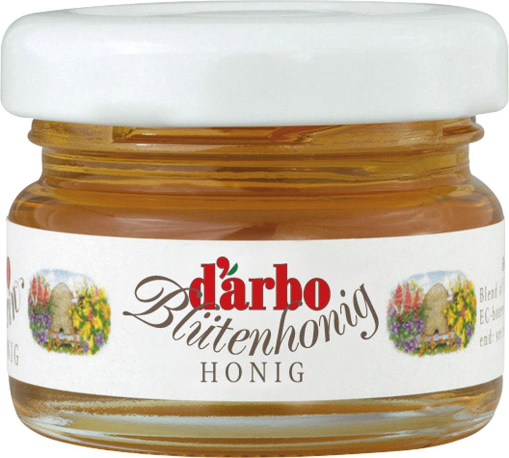 Open Food Blütenhonig - d‘arbo - 28g, B, 28 g, 302 kcal, 75 Produktbild 
