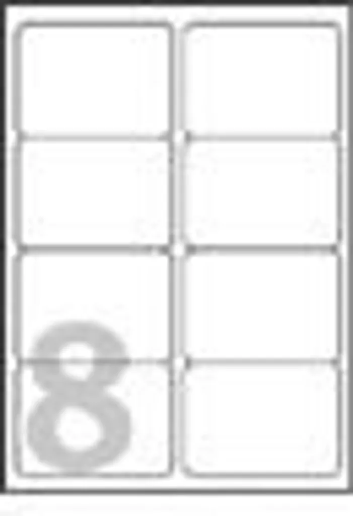 Étiquettes Laser Invisibles Avery L7565 Format 99,1x38,1 Transparent