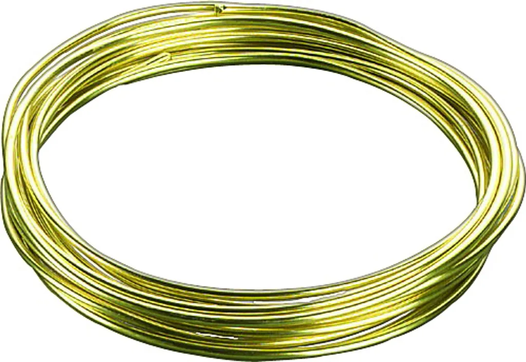 Fil aluminium souple 2mm Or Aludraht : créez vos bijoux sans peine