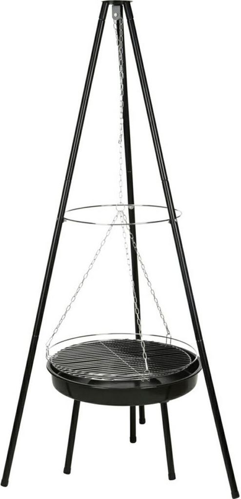 Dreibein-Gartengrill IGNIS mit Feuerschale und Grillrost, Produktbild 