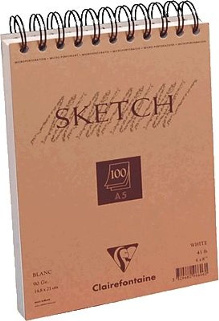 Clairefontaine Skizzenblock 90g A5