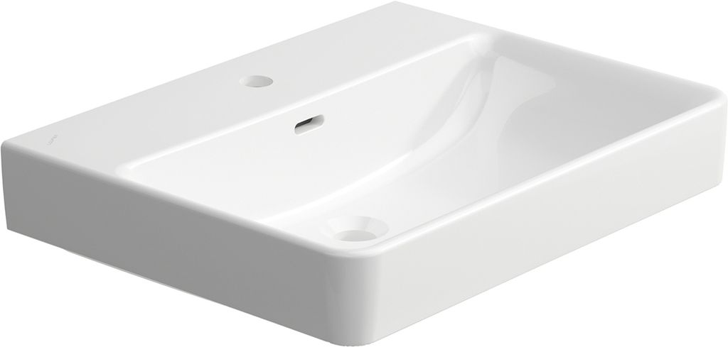 Laufen LF Pro S Waschtisch, 81096.3, 1HL, mÜL, 600x465, weiß, 1 Stk.