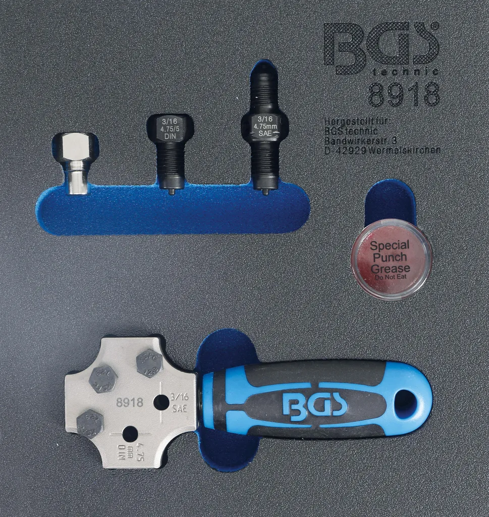 Acquista BGS 8918 Svasatrice Tubi Freno Professionale - Offerta