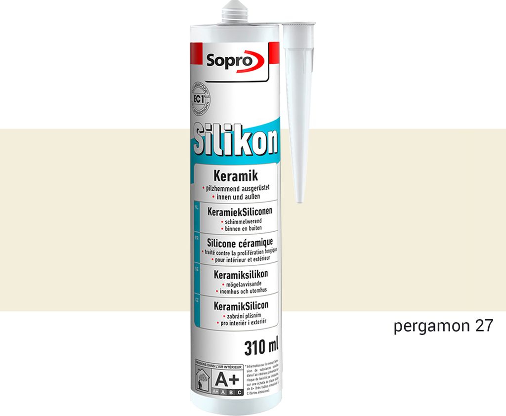Sopro Silikon Keramik Fugen Fliesen 310ml Abdichtung Farbe Produktbild 