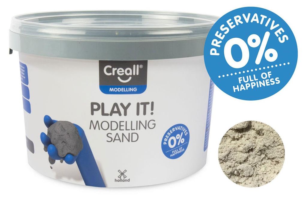 Creall - Sand Play-it Modelliersand 2500 Gramm