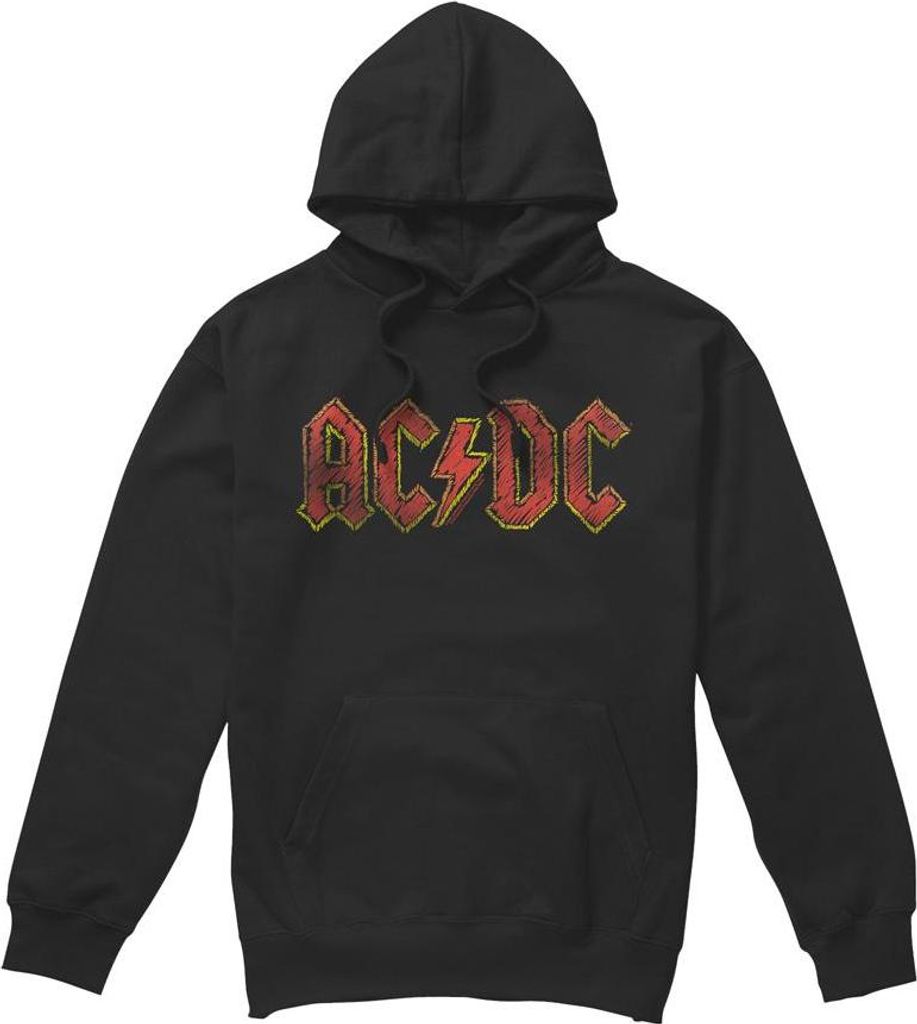AC/DC - Kapuzenpullover für Herren TV7299 (XXL) (Schwarz)
