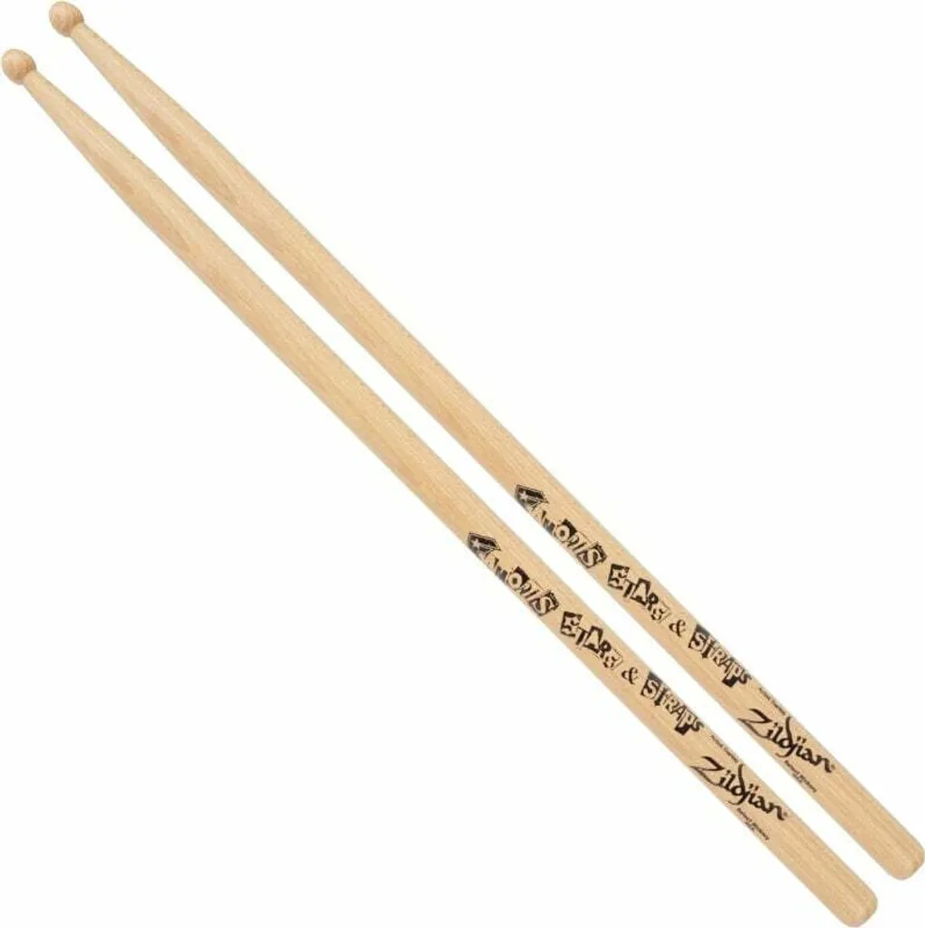 Baguettes Zildjian ZASTBF Travis Barker en hickory naturel haute qualité