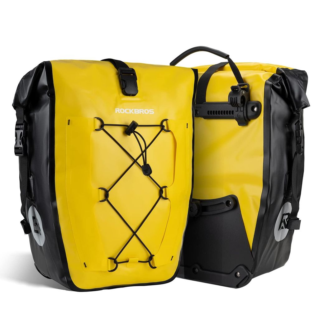 ROCKBROS 2 Stück Gepäckträgertasche 100% Wasserdicht Produktbild 