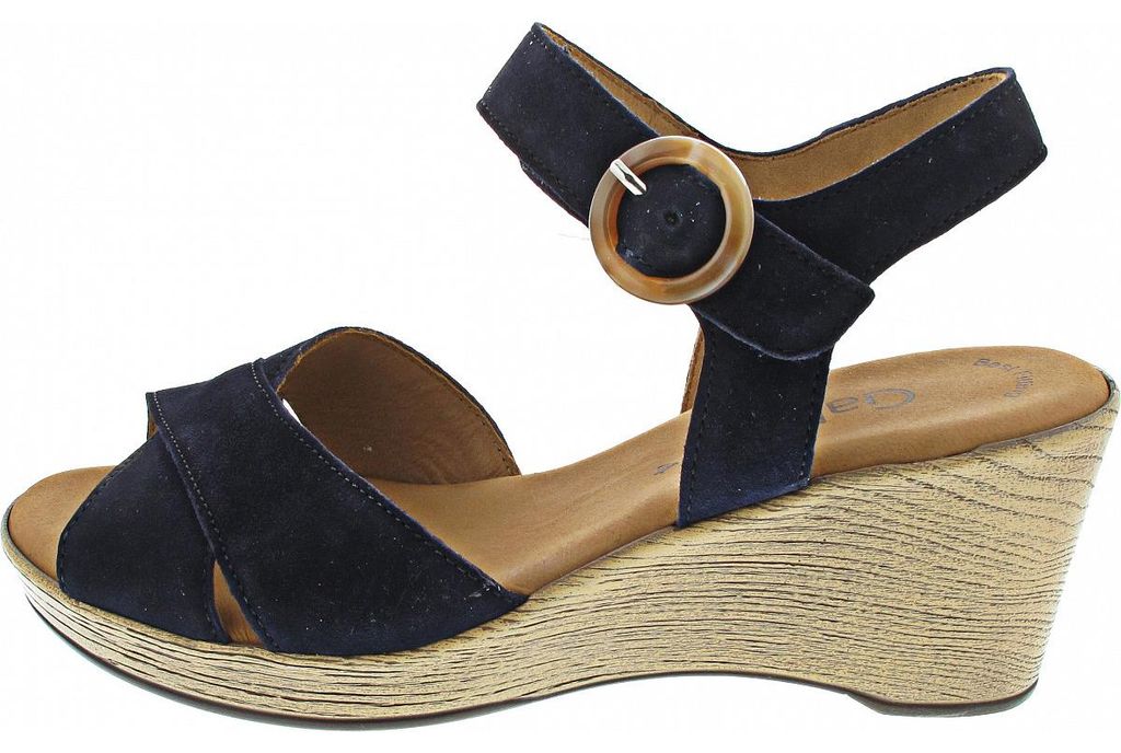 Gabor Sandalette Blau in Gr. 40.5