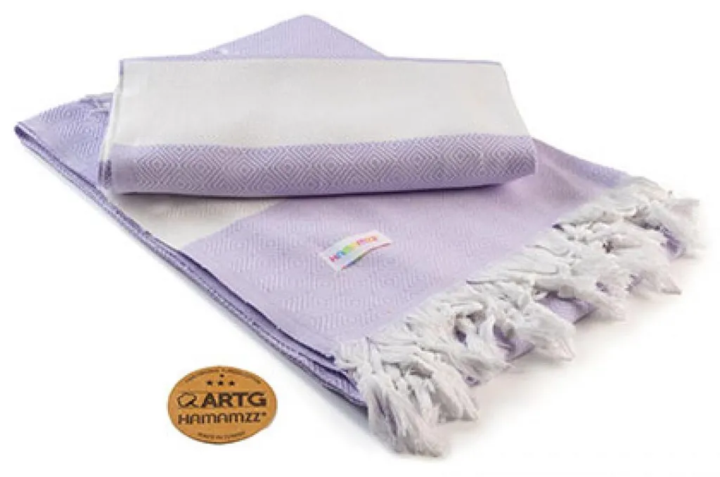 ARTG Hamamzz Marmaris DeLuxe Towel - Serviette de Hamman en Coton 100x180