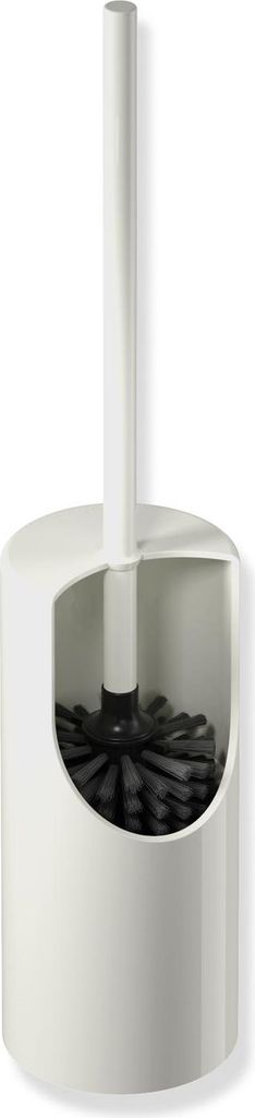 HEWI WC-Bürstengarnitur 477 Farbe Reinweiß, Toilettenbürste mit Behälter
