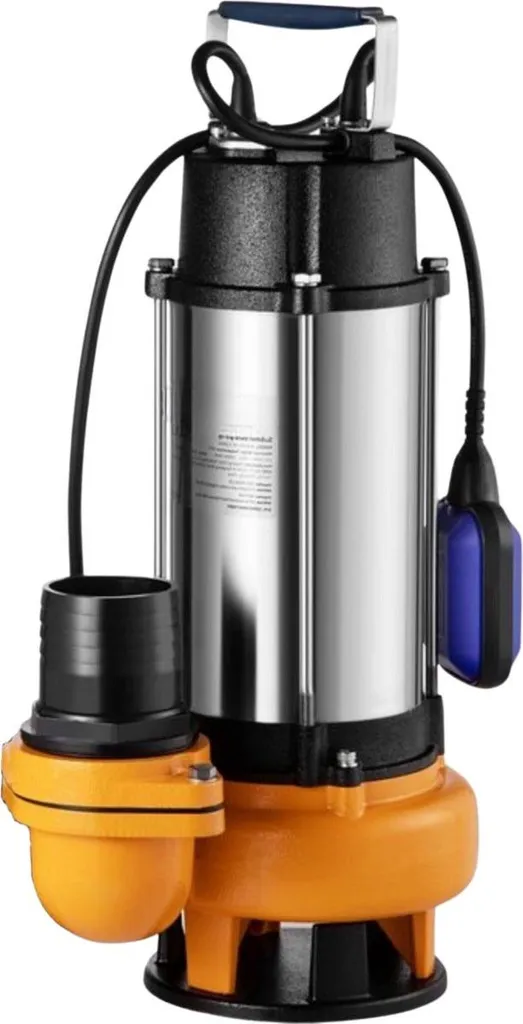 Pompe électrique 2200W puissante pour eaux usées avec flotteur auto