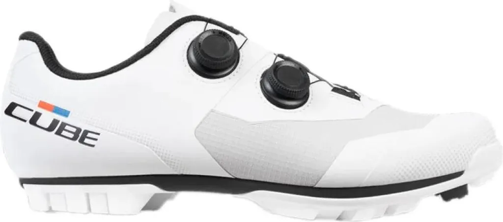 Chaussures de vélo tout terrain Cube Peak Pro grises en pointure 42