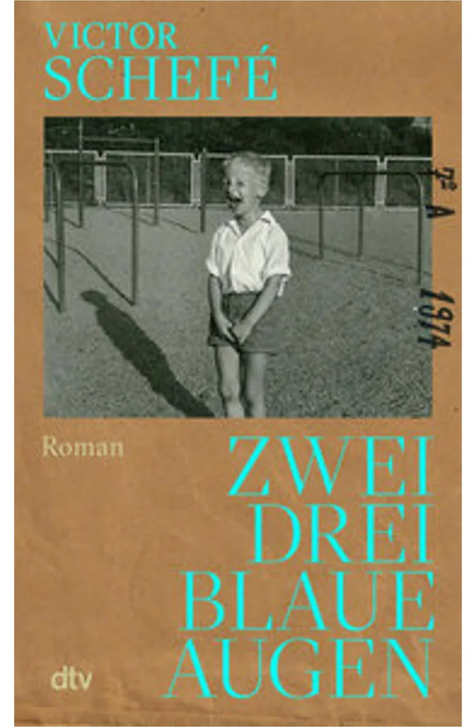 Roman Zwei drei blaue Augen édition de poche Gaby Hauptmann