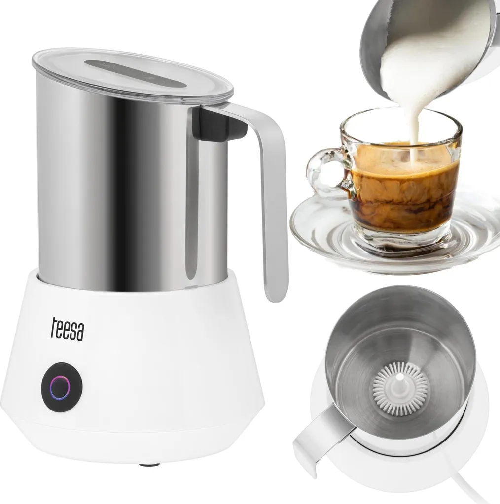 Montalatte Teesa Aroma F50 Bianco: Schiumalatte Automatico Professionale