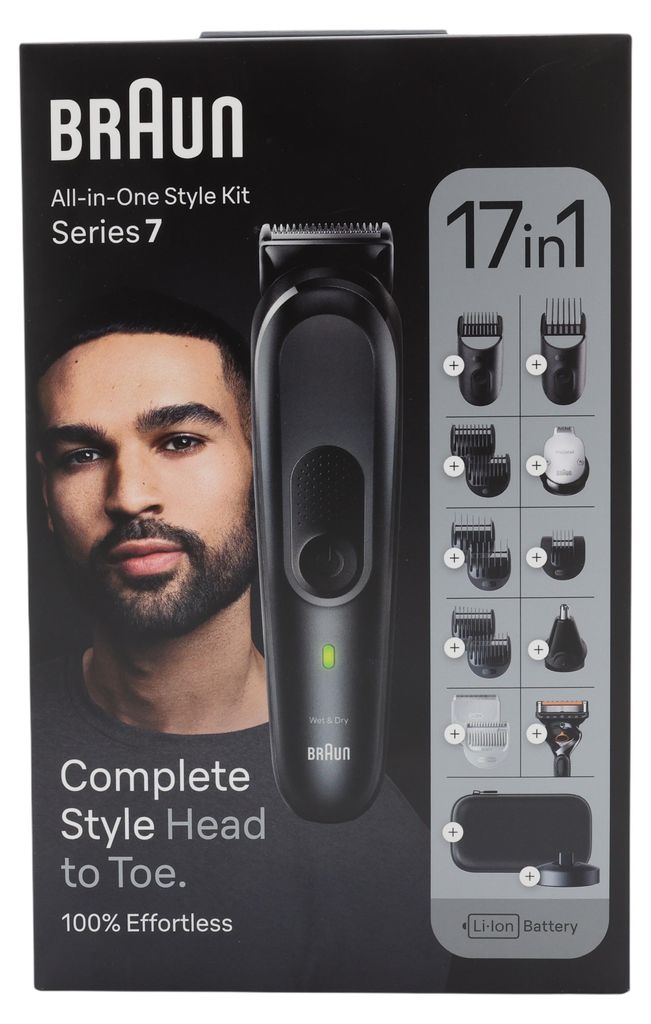 Braun | 17-in-1 Multi-grooming Style Kit | MGK7491 | Obrázok produktu 