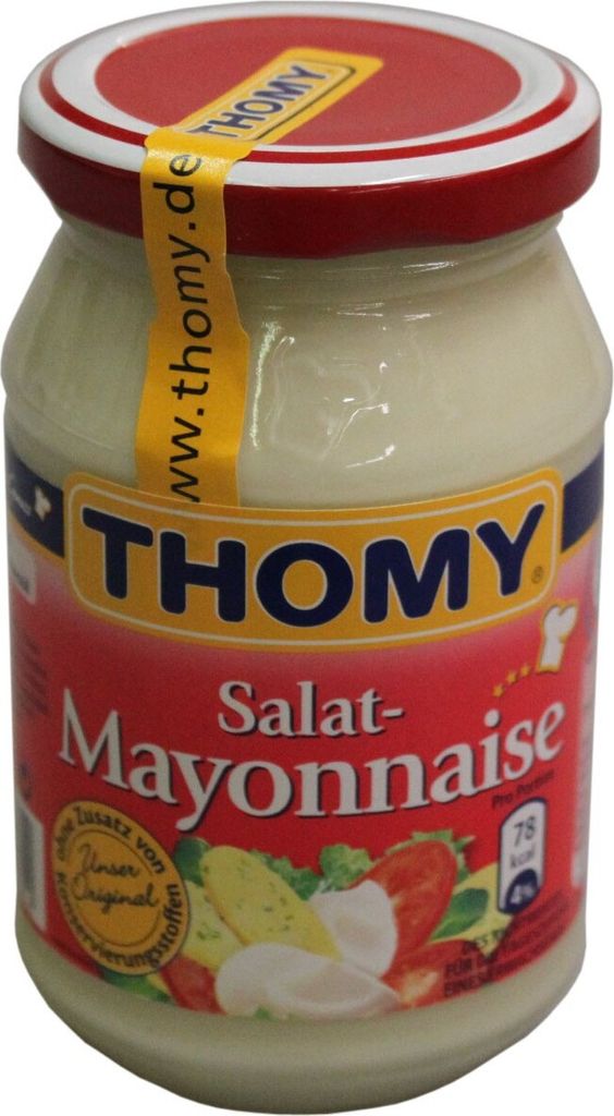 Thomy Salat Mayonnaise cremig mit reinem Sonnenblumenöl Produktbild 5