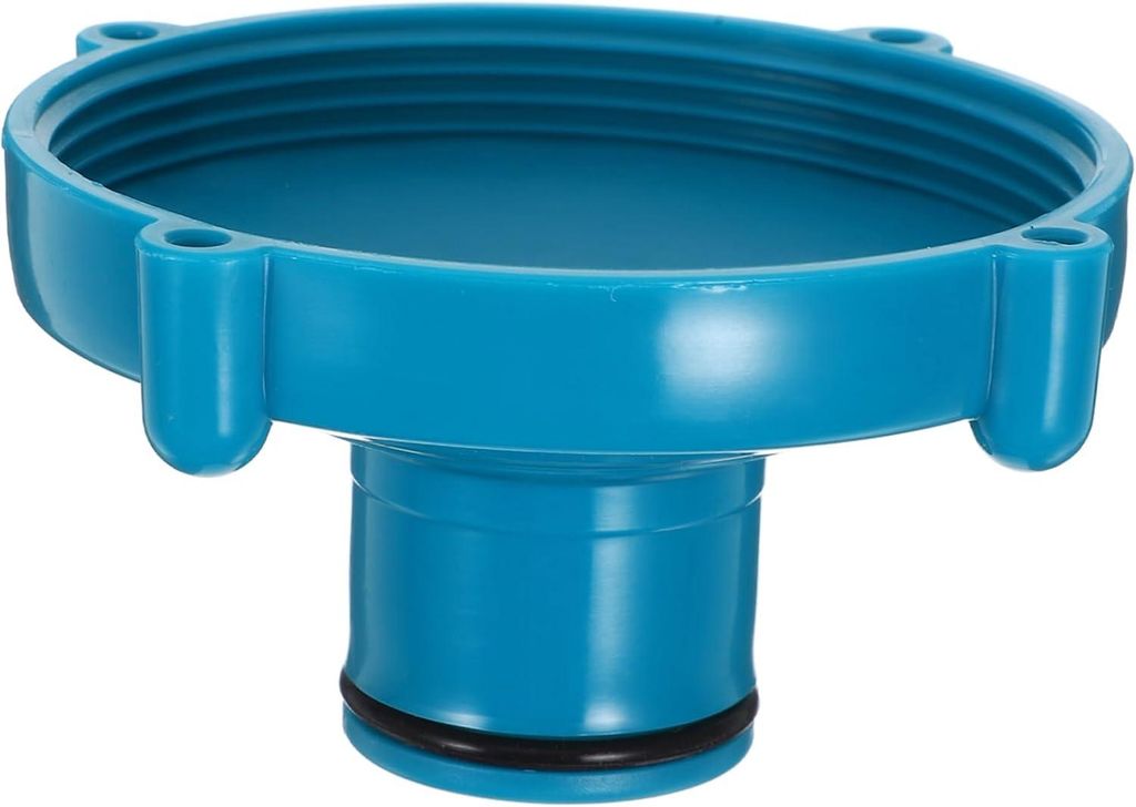 Schlauchadapter für Aufstellpools, Skimmeranschluss, für die Poolreinigung, Blau