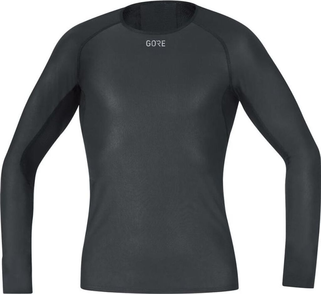 GORE Langarm Fahrrad-Shirt - M GWS BL - Schwarz XL