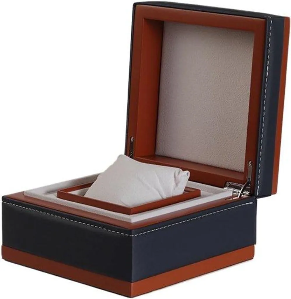 Boîte à montres de luxe en bois massif et coffret bijoux haut de gamme