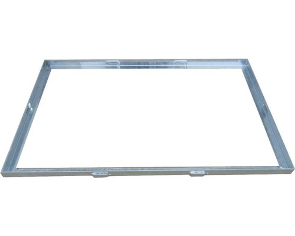 Winkelzarge Wolfa für Fußabstreifer-Auflagen 100x50 cm