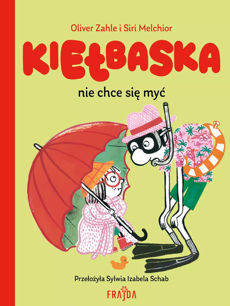 Livre Kiełbaska Filia : une aventure drôle sur le bain et l'hygiène