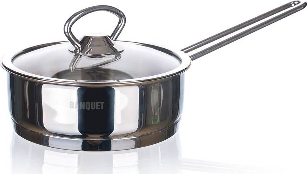 BANKETT Topf rostfreier Stahl PICCOLO 14 x 5 cm, mit Deckel
