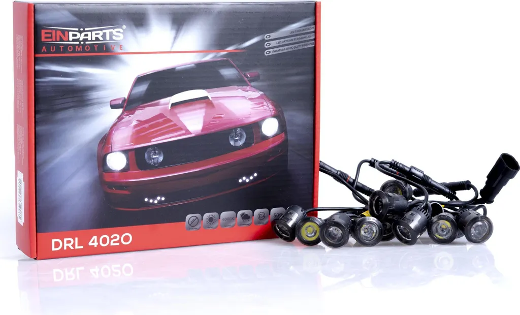 Kit feux de jour LED fumés DRL OSRAM 10W pour personnalisation tuning