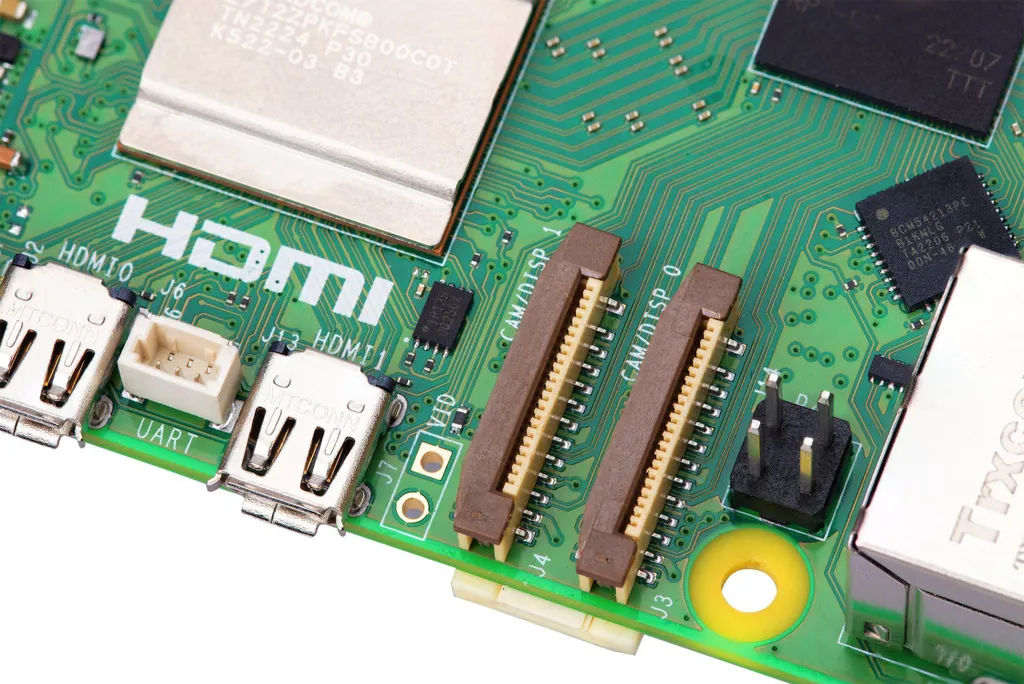 Raspberry Pi 5 1 Go de RAM, Carte Nano-Ordinateur Haute Performance