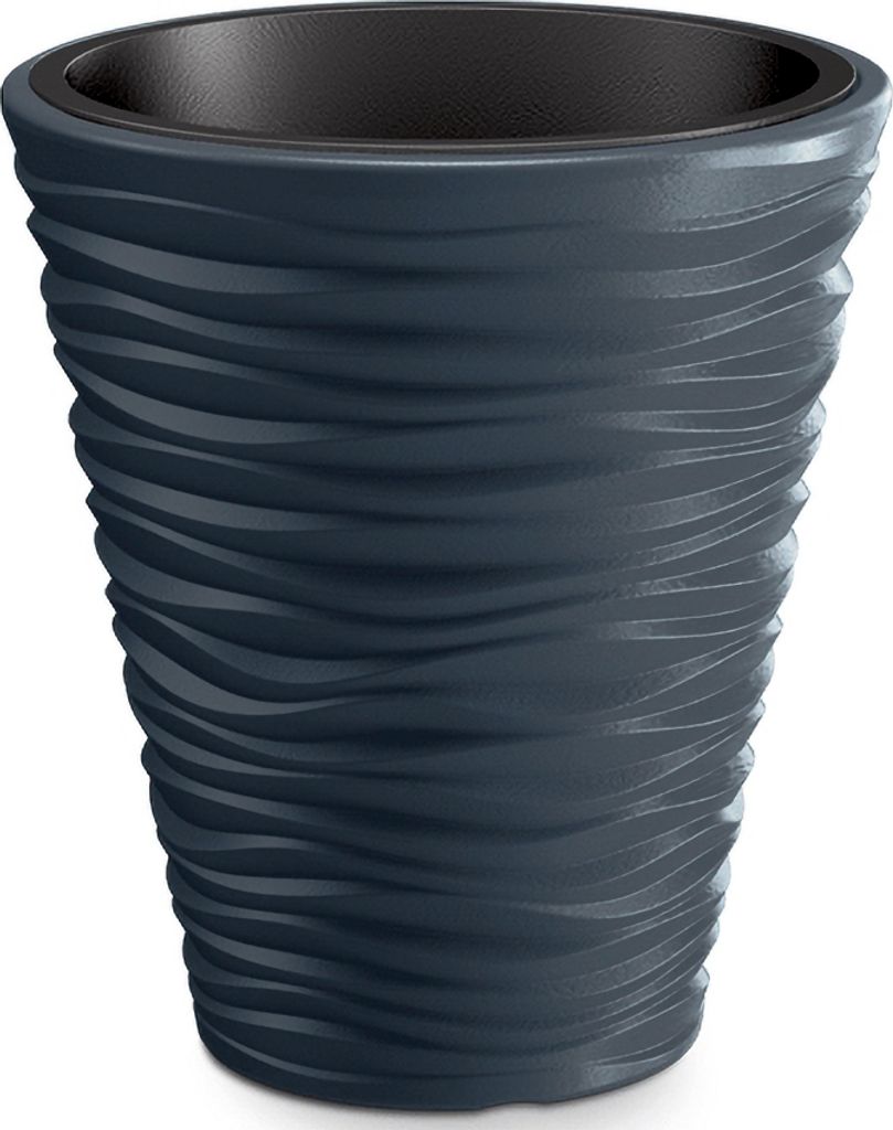 nabbi Kunststoff-Pflanzgefäß DBSA300 29,5 cm - Anthrazit