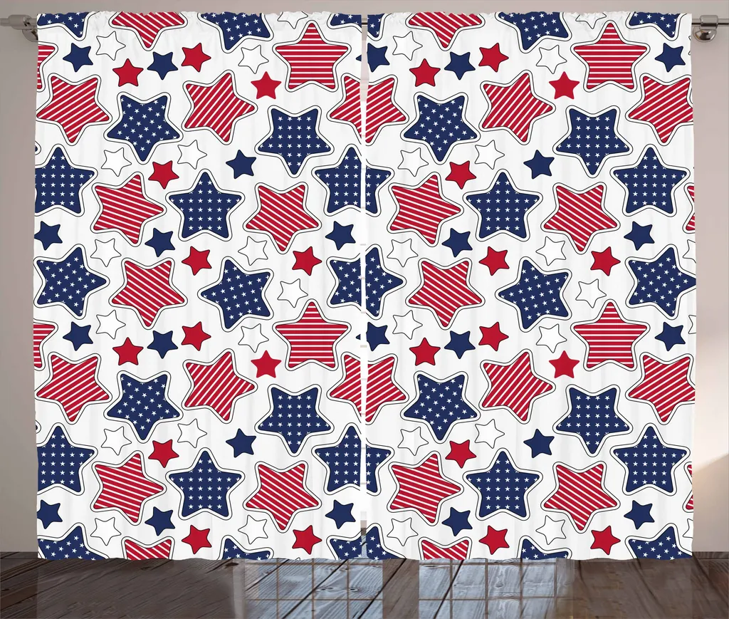 Tende USA Rustiche ABAKUHAUS | 280x175cm Stile Vintage Industriale