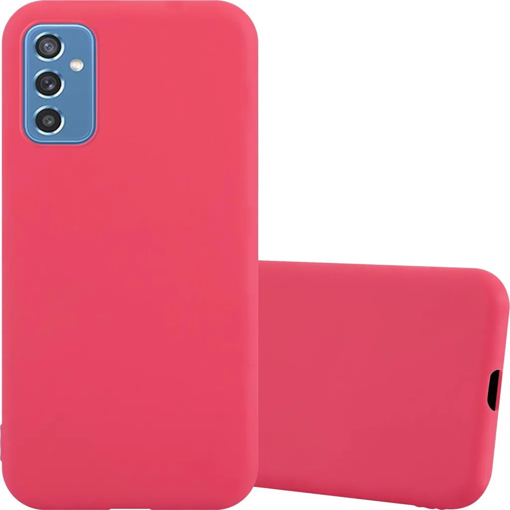 Cover Cadorabo per Samsung M52 5G Rosso - Protezione TPU Antiurto