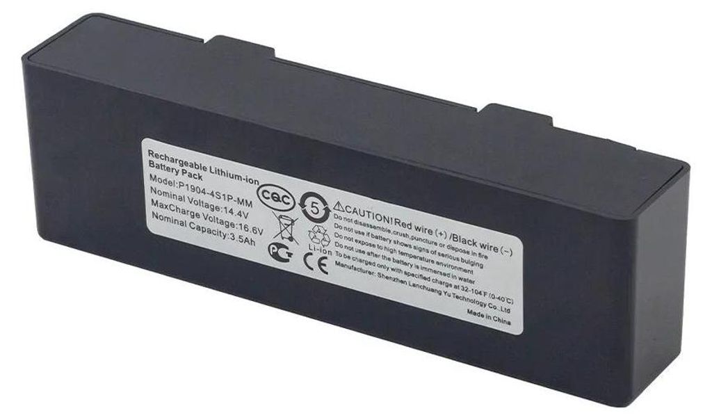 Wiederaufladbarer 18650 Akku - Li-Ion Staubsaugerakku - 14,8V 6800mAh - Ersatzakku für 2S STYTJ02YM Saug-Wisch-Roboter und JX37 Staubsauger