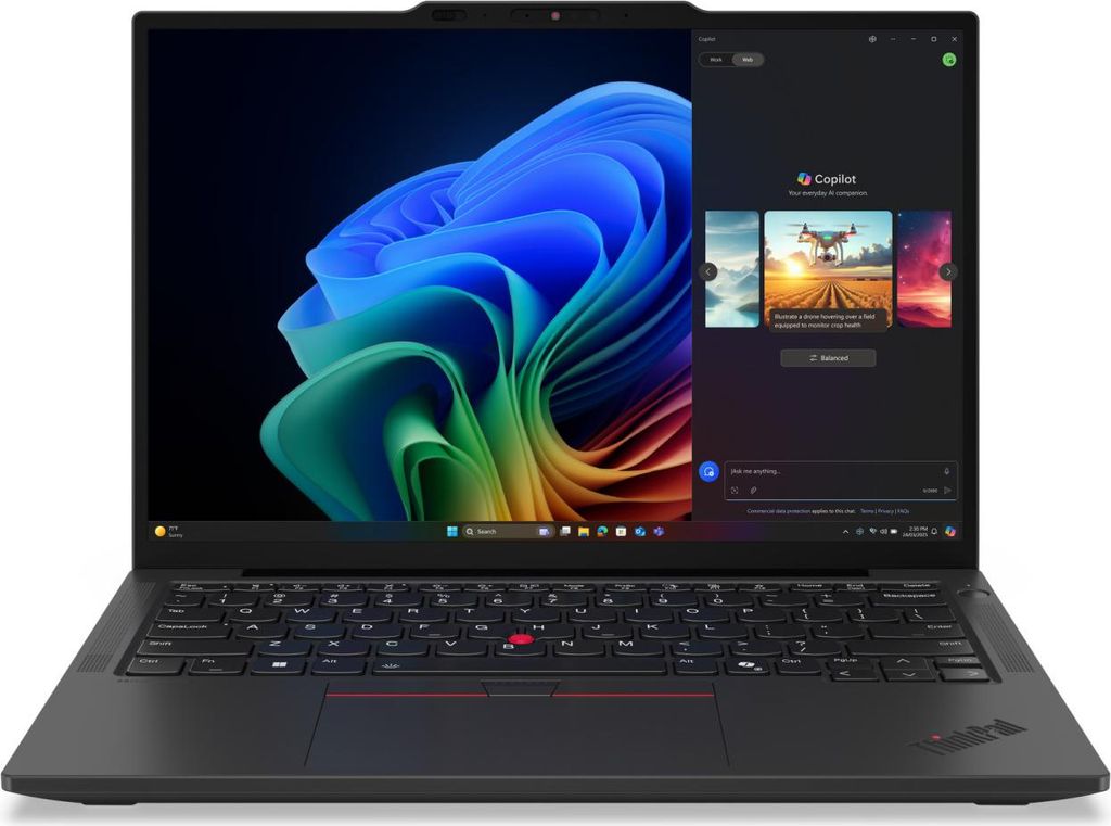 Lenovo ThinkPad X13 Gen 6 (AMD) Copilot+ PC, AMD Ryzen AI 7, 2 GHz, 33,8 cm (13.3"), 1920 x 1200 Pixel, 32 GB, 1 TB