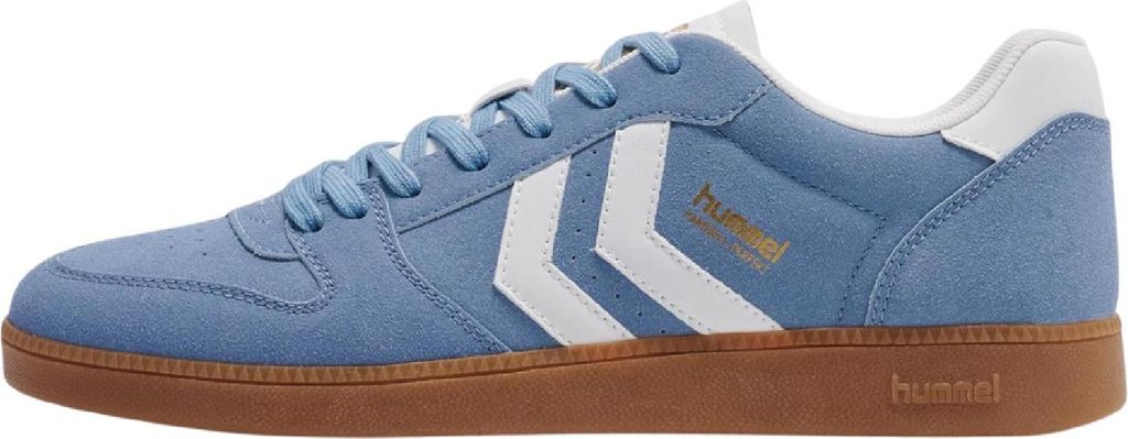 Hummel Perfekt CL Handball Sneaker Schuhe Wildleder 226217 blau, Schuhgröße:40 EU