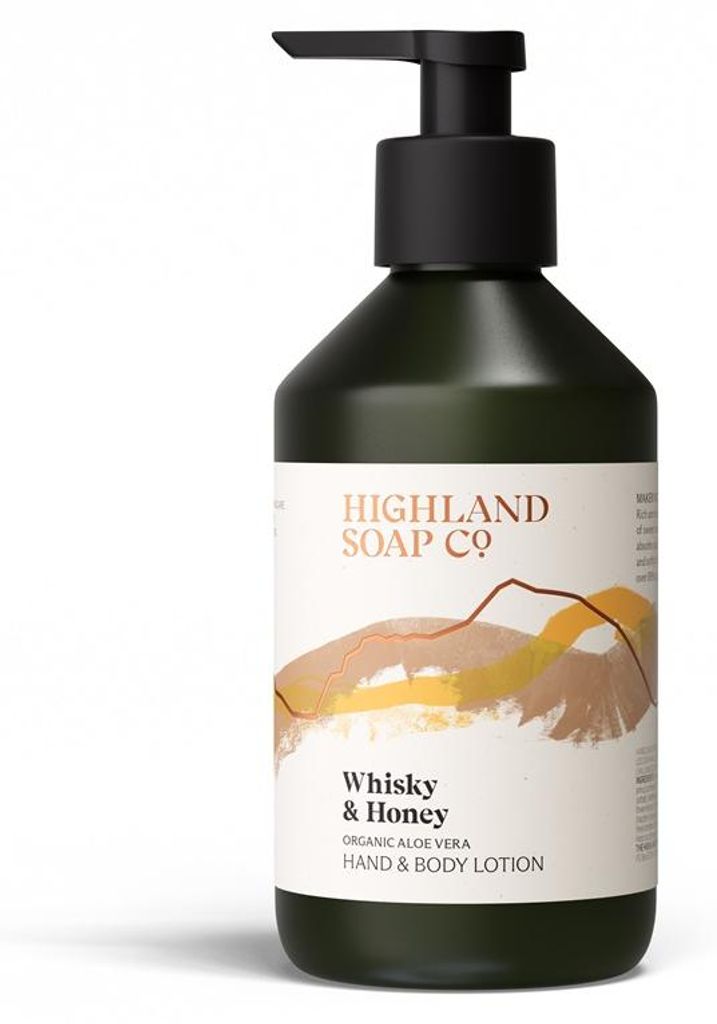 The Highland Soap Company Hand- & Körperlotion Whisky & Produktbild 