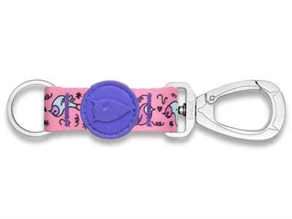 Morso Porte-clefs recyclé Sweet Tweet Pink : l'accessoire éco-responsable