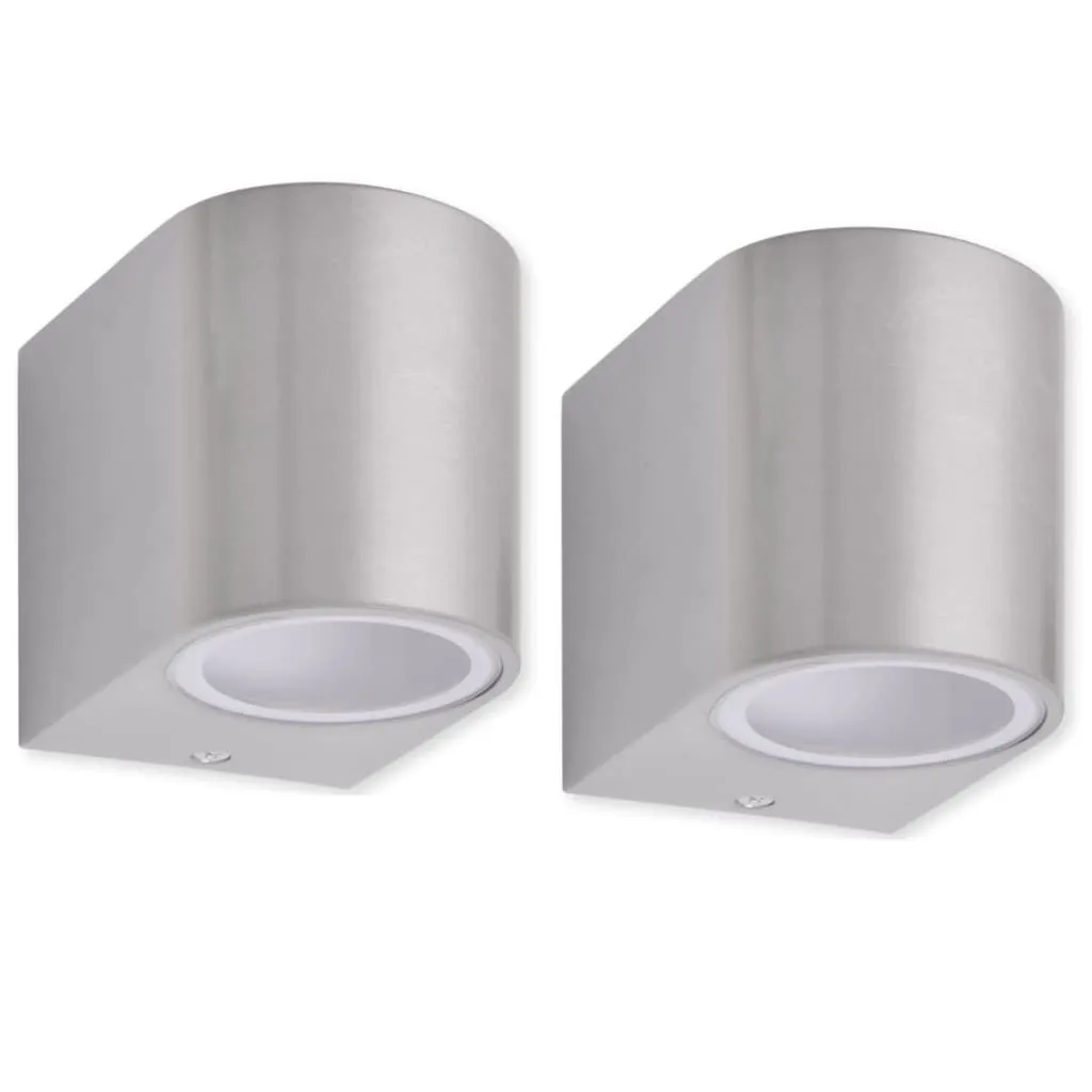 Applique murale d'extérieur 2 pcs - Éclairage design en aluminium