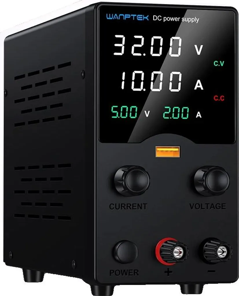 Alimentation DC 32V 10A avec affichage LED numérique et réglage de précision