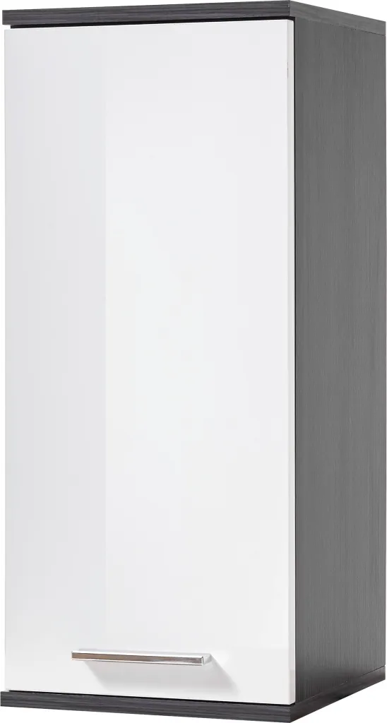 Petit placard mural Olivia aspect bois clair pour rangement de cuisine