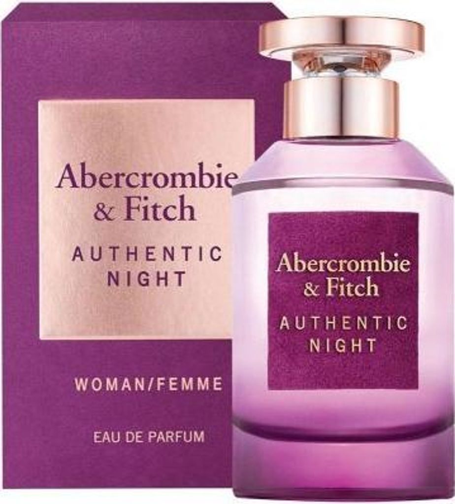 Abercrombie & Fitch Authentic Night Woman eau de parfum Image du produit 