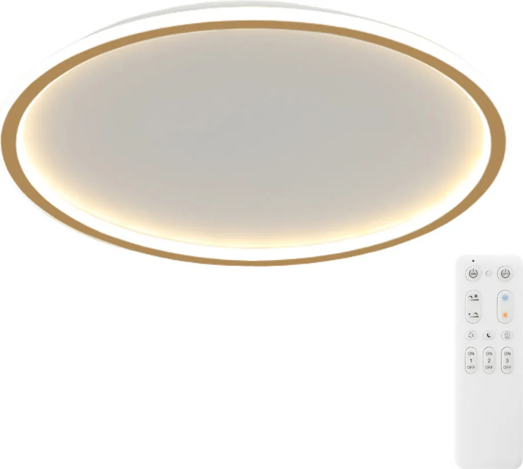 Éclairage de salon LED 50cm avec télécommande pour ambiance variable